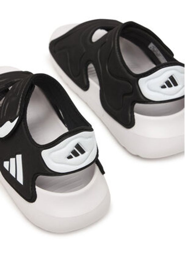 Adidas - adidas Sandały Altaswim 3 Sandals JS2537 Czarny. Kolor: czarny. Materiał: syntetyk