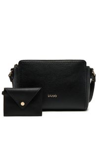 Liu Jo Torebka S Crossbody AA5161 E0058 Czarny. Kolor: czarny. Materiał: skórzane