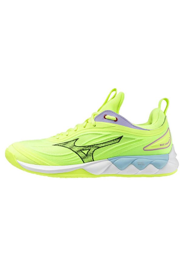 Buty do siatkówki Mężczyzna Mizuno Wave Luminous 3 żółty. Kolor: żółty, wielokolorowy, czarny. Model: Mizuno Wave. Sport: siatkówka