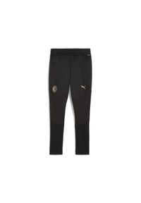 Puma - Młodzieżowe spodnie treningowe AC Milan PUMA Black For All Time Red. Kolor: wielokolorowy, czarny, czerwony. Sport: piłka nożna #1