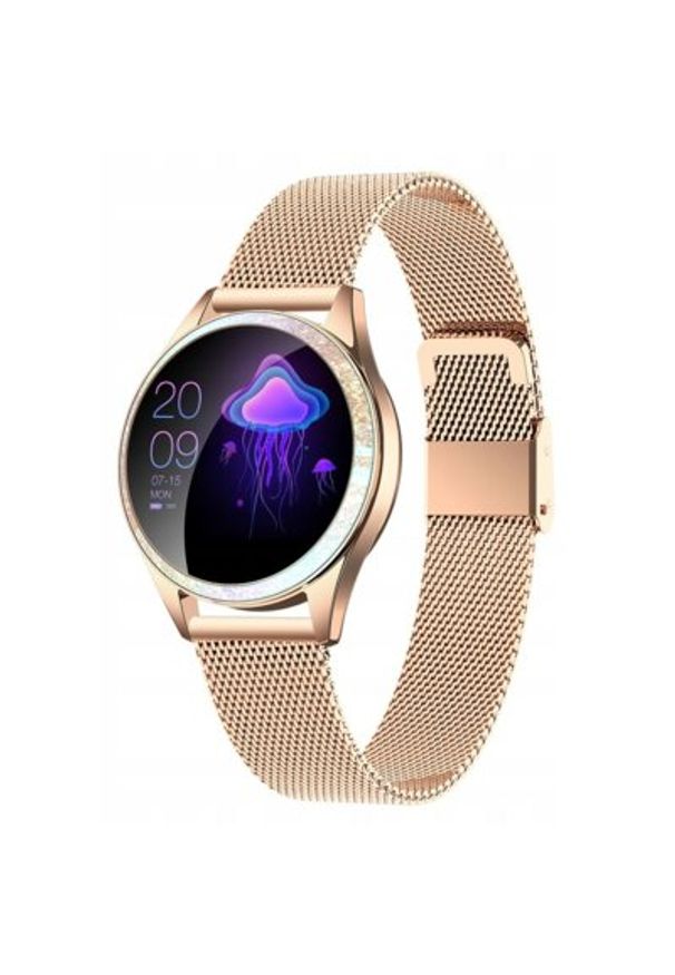 Oro-med - Smartwatch ORO-MED Smart Crystal Złoty. Rodzaj zegarka: smartwatch. Kolor: złoty