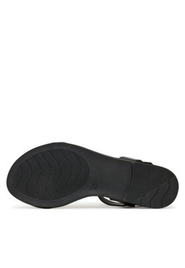 DeeZee Sandały MT3150-25S07 Czarny. Kolor: czarny. Materiał: skóra