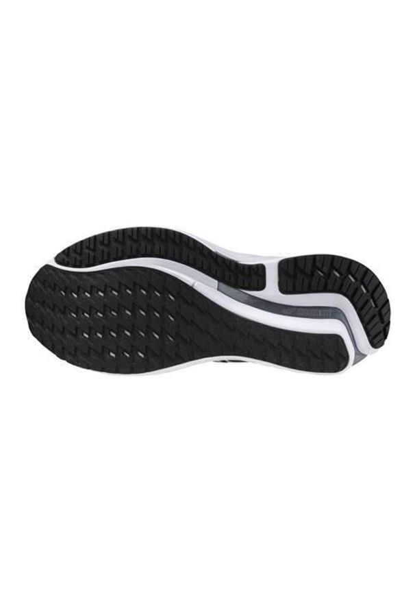 Buty do biegania męskie Mizuno Wave Inspire 21. Kolor: wielokolorowy, czarny, szary. Materiał: materiał, syntetyk. Szerokość cholewki: normalna. Model: Mizuno Wave