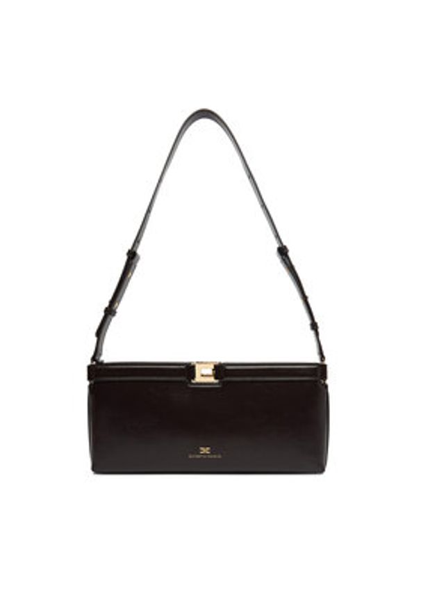 Elisabetta Franchi Torebka BS-17A-61E2-V280 Brązowy. Kolor: brązowy. Materiał: skórzane