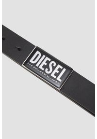 Diesel - DIESEL Сzarny męski pasek B-GLOSSY II, Rozmiar 100. Kolor: czarny #2