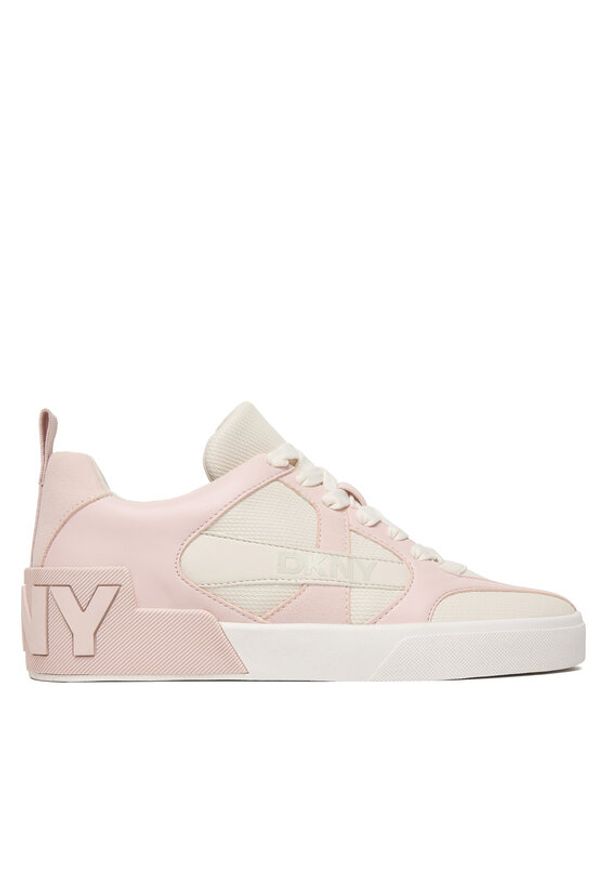 DKNY Sneakersy Magdelena K1634546 Biały. Kolor: biały. Materiał: skóra