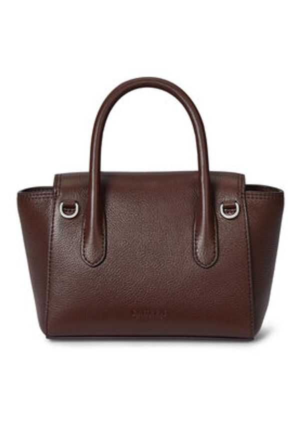 Lauren Ralph Lauren - LAUREN RALPH LAUREN Torebka 431969349007 Brązowy. Kolor: brązowy. Materiał: skórzane