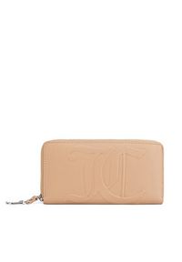 Juicy Couture Portfel damski BIJXT8694WVP Beżowy. Kolor: beżowy. Materiał: skóra #6