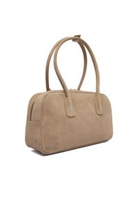 Gino Rossi - GINO ROSSI Torebka EO-LA482-7019-2 Beżowy. Kolor: beżowy. Materiał: zamszowe, skórzane #6