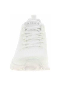 skechers - Buty do chodzenia damskie Skechers 177411WHT. Kolor: wielokolorowy. Materiał: syntetyk, materiał. Szerokość cholewki: normalna. Sport: turystyka piesza