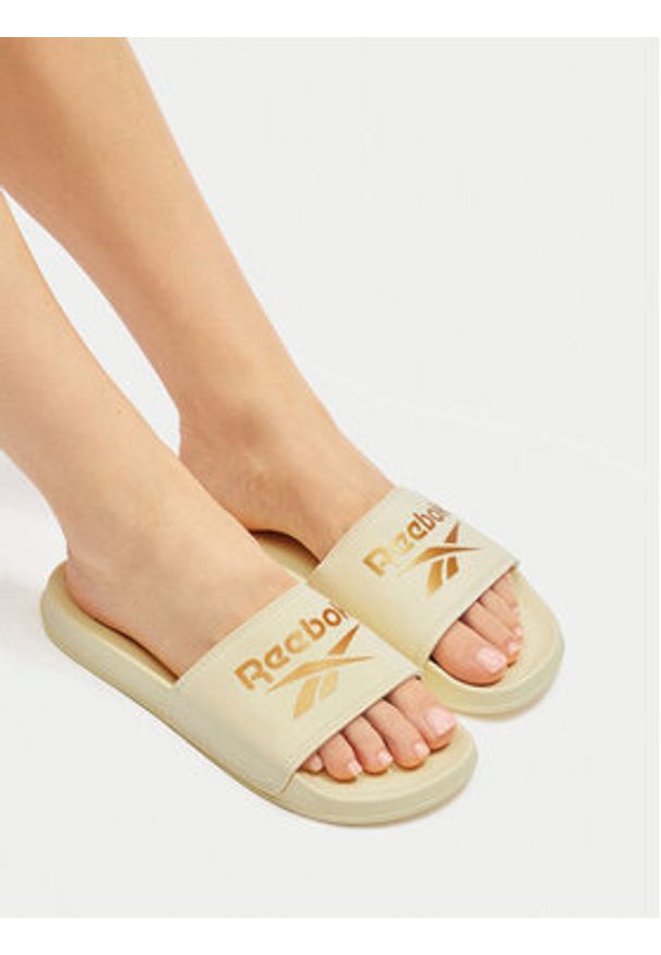 Reebok Klapki SS25-3C069-1 Żółty. Kolor: żółty. Materiał: syntetyk