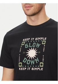 Blend T-Shirt 20718311 Czarny Regular Fit. Kolor: czarny. Materiał: bawełna #5