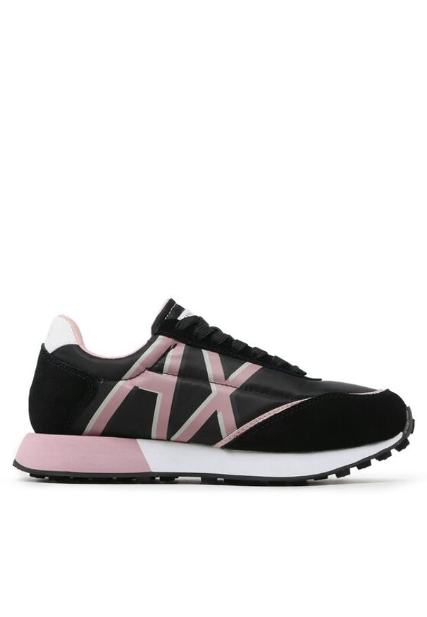 Armani Exchange Sneakersy XDX109 XV588 Czarny. Kolor: czarny. Materiał: materiał