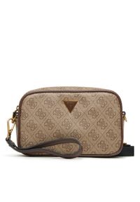 Guess Saszetka Vezzola Smart Accessories PMEVZL P3145 Beżowy. Kolor: beżowy. Materiał: skóra #1