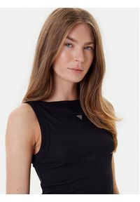 Guess Top W5RP16 KCNH2 Czarny Regular Fit. Kolor: czarny. Materiał: syntetyk #3