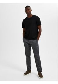 Selected Homme Komplet 3 t-shirtów Haxel 16087854 Czarny Regular Fit. Kolor: czarny. Materiał: bawełna