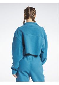 Reebok Bluza Reebok Classics Reverse Fleece Layer HS0389 Niebieski. Kolor: niebieski. Materiał: bawełna #2