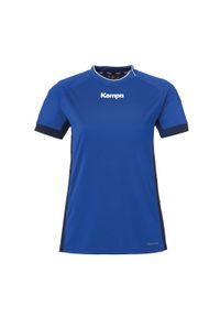 KEMPA - Damska koszulka Kempa Prime. Kolor: wielokolorowy, niebieski, czarny. Materiał: materiał