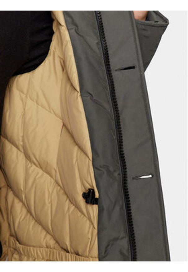 Woolrich Kurtka puchowa Arctic CFWOOU0482MRUT0001 Szary Regular Fit. Kolor: szary. Materiał: bawełna