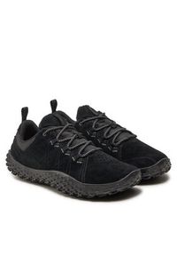 Merrell Trekkingi Wrapt J037753 Czarny. Kolor: czarny. Materiał: zamsz, skóra. Sport: turystyka piesza