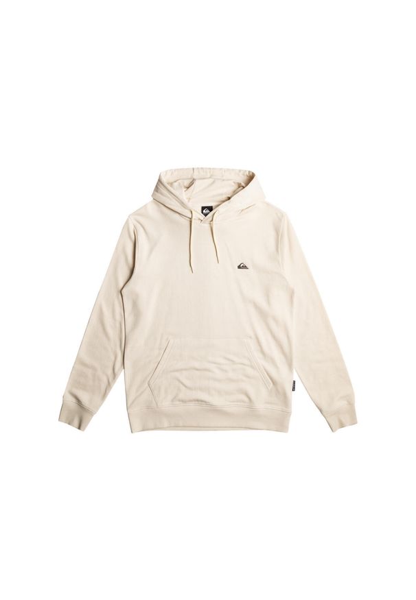 Quiksilver - Bluza z kapturem dla Mężczyzn BASIC Biały. Typ kołnierza: kaptur. Kolor: biały. Materiał: materiał, poliester, bawełna