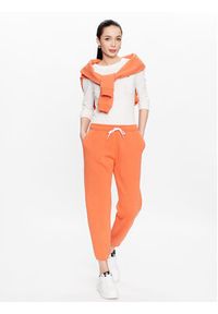 Polo Ralph Lauren Spodnie dresowe 211891560005 Pomarańczowy Regular Fit. Kolor: pomarańczowy. Materiał: bawełna #3