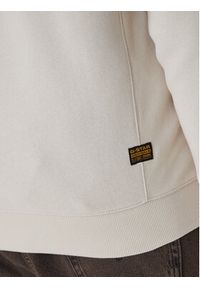 G-Star RAW - G-Star Raw Bluza Premium Core D16122-C235 Écru Regular Fit. Materiał: bawełna #4