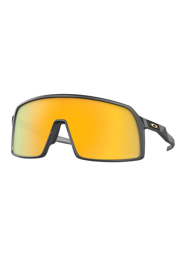 Okulary przeciwsłoneczne szklane Oakley Sutro Prizm 24k. Kolor: wielokolorowy, żółty, czarny. Sport: turystyka piesza