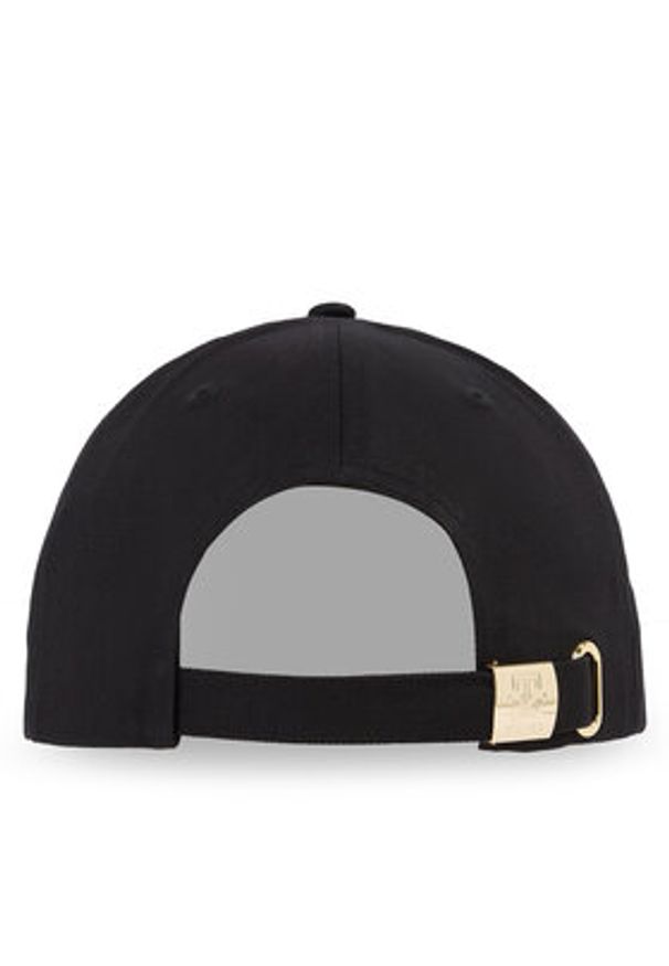 TOMMY HILFIGER - Tommy Hilfiger Czapka z daszkiem Elevated Chic Cap AW0AW17128 Czarny. Kolor: czarny. Materiał: bawełna, materiał