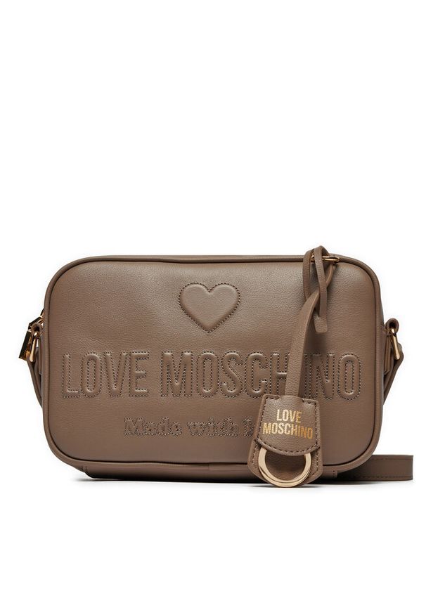 Love Moschino - Torebka LOVE MOSCHINO. Kolor: brązowy