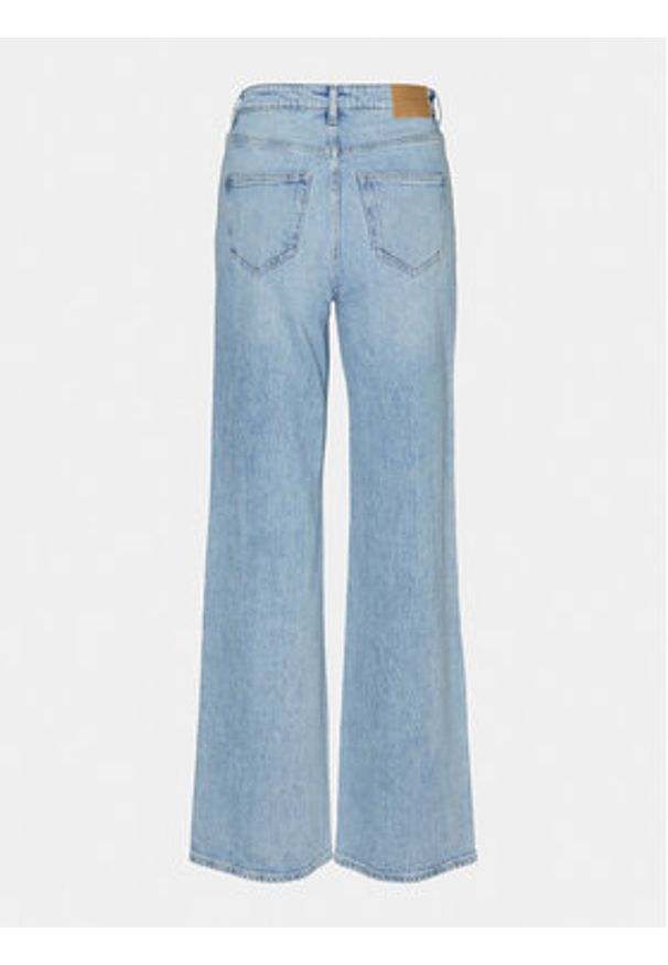 Vero Moda Jeansy Tessa 10283858 Niebieski Wide Leg. Kolor: niebieski