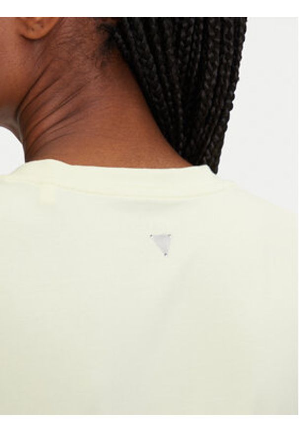 Guess T-Shirt W5GI07 J1314 Żółty Regular Fit. Kolor: żółty. Materiał: bawełna