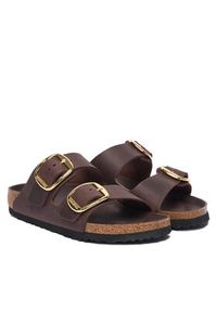 Birkenstock Klapki Arizona Big Buckle 1032916 Beżowy ciemny. Kolor: beżowy. Materiał: skóra #3
