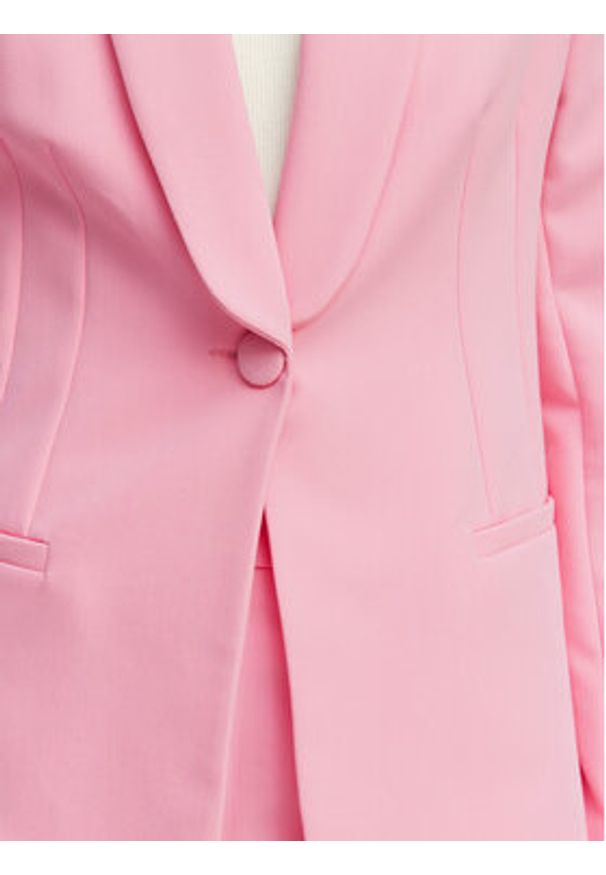 Morgan Marynarka 261-VMAKI.F Różowy Regular Fit. Kolor: różowy. Materiał: syntetyk