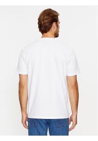 Wrangler T-Shirt Sign Off 112341126 Biały Regular Fit. Kolor: biały. Materiał: bawełna #3