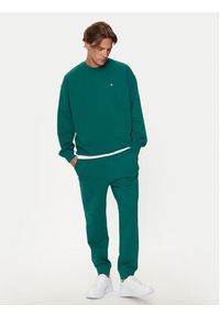 United Colors of Benetton - United Colors Of Benetton Spodnie dresowe 342ZUF01B Zielony Regular Fit. Kolor: zielony. Materiał: bawełna #4