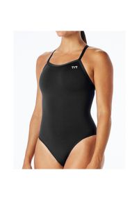 Strój damski jednoczęściowy TYR Solid f diamondfit. Kolor: czarny #1