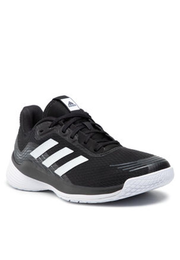 Adidas - adidas Buty halowe Novaflight Primegreen GX8190 Czarny. Kolor: czarny. Materiał: materiał