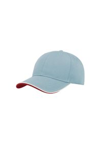 ATLANTIS - Czapka Z Daszkiem Zoom Piping Sandwich Sports 6 Panel Contrast. Kolor: niebieski