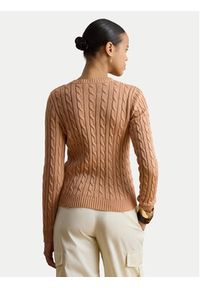 Lauren Ralph Lauren - LAUREN RALPH LAUREN Sweter Montiva 200P14039005 Różowy jasny Regular Fit. Kolor: różowy. Materiał: bawełna #5