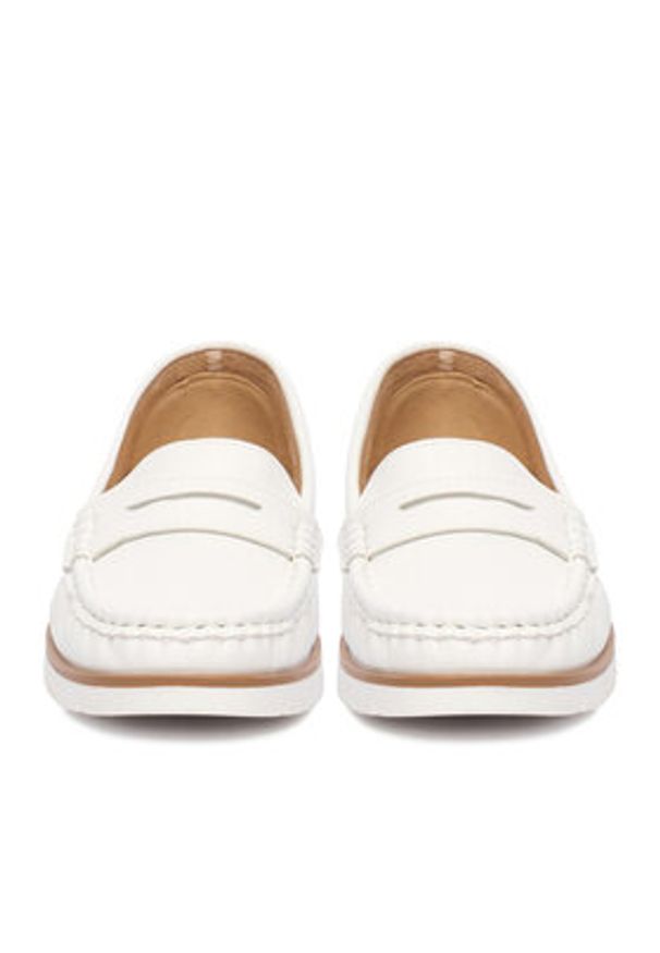 Go Soft Mokasyny CEO-WSS21728-01 Biały. Kolor: biały. Materiał: materiał