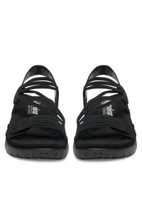 Rieker Sandały 64870-02 Czarny. Kolor: czarny. Materiał: syntetyk, materiał #7