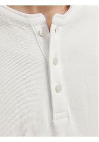 Jack & Jones Longsleeve Blutyrell 12266583 Biały Regular Fit. Kolor: biały. Materiał: bawełna. Długość rękawa: długi rękaw #6