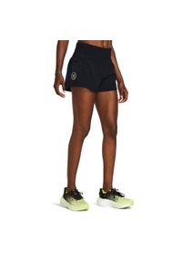 Spodenki do biegania damskie Under Armour Run Anywhere. Kolor: czarny. Sport: bieganie