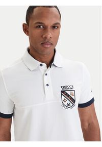 Aeronautica Militare Polo 261PO1915UP00191 Biały Regular Fit. Typ kołnierza: polo. Kolor: biały. Materiał: bawełna #5