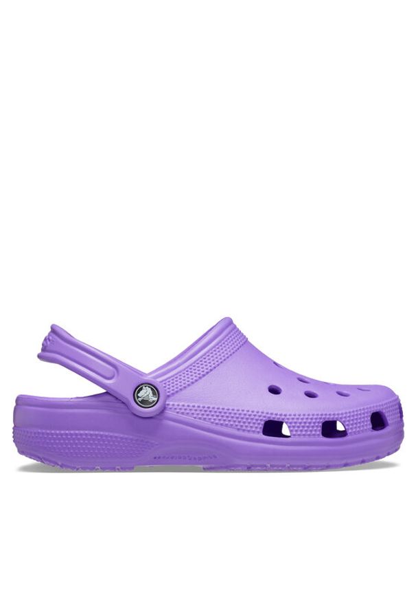 Crocs Klapki Classic Clog 10001 Fioletowy. Kolor: fioletowy