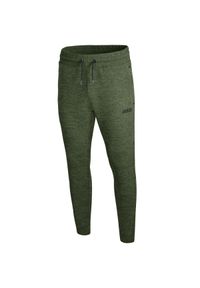Spodnie dresowe Jako jogging Premium Basics. Kolor: zielony. Materiał: dresówka. Sport: bieganie