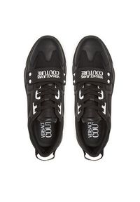 Versace Jeans Couture Sneakersy 78YA3SC4 Czarny. Kolor: czarny. Materiał: skóra #5