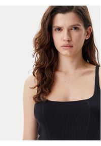 Calvin Klein Jeans Sukienka codzienna J20J225269 Czarny Slim Fit. Okazja: na co dzień. Kolor: czarny. Materiał: bawełna. Typ sukienki: proste. Styl: casual #5