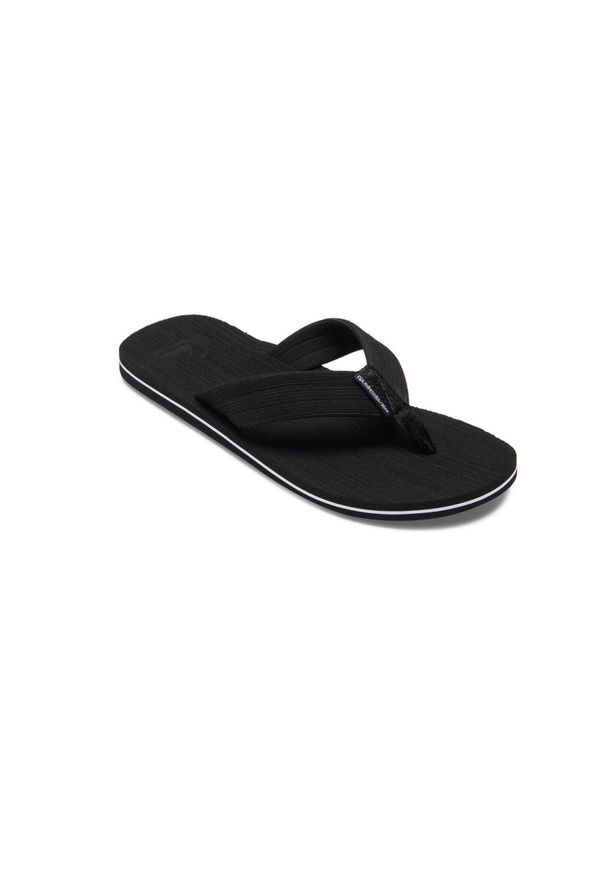 Quiksilver - Sandały dla Mężczyzn MOLOKAI LAYBACK Multicolore. Zapięcie: pasek. Kolor: czarny. Materiał: guma, syntetyk, materiał. Sezon: lato